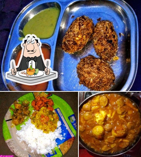 Meals at Maa hotel & fast food