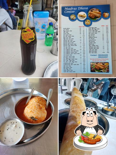 Food at Madras Dhosa Center