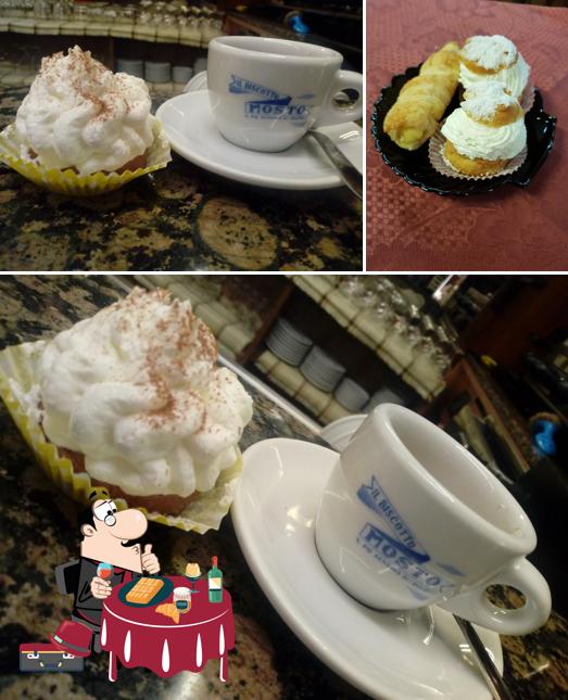 Pasticceria Mosto propone un'ampia selezione di dessert