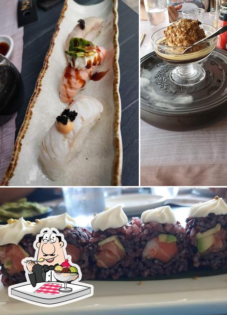 SUSHI MYA serve un'ampia selezione di dolci