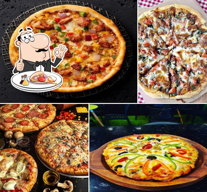 Order different kinds of pizza