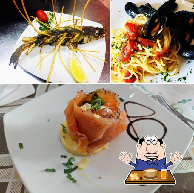 Salmone affumicato al Trattoria Da Papà