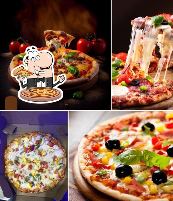 Order various variants of pizza