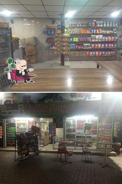 Check out how Tadka Maggi Cafe looks inside