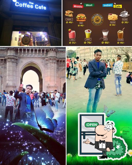 The exterior of The Coffee Cafe