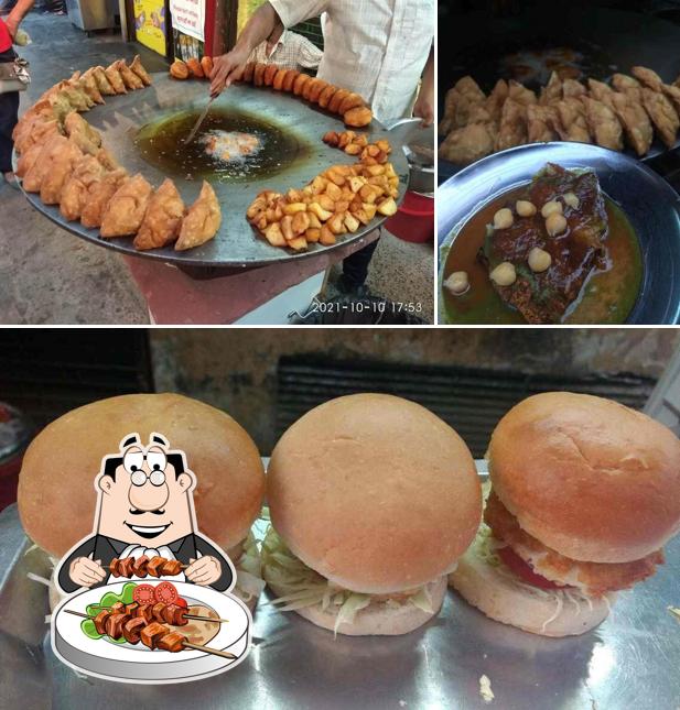 Food at Sharma Chaat Bhandar