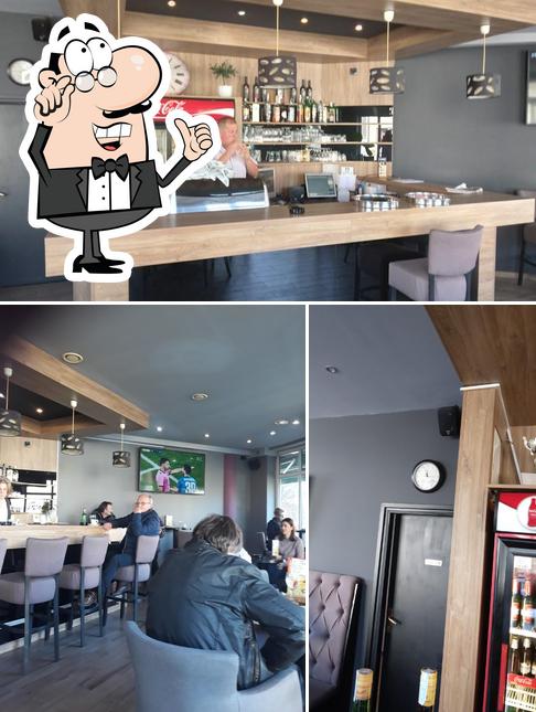 Gli interni di Caffe Bar Trend