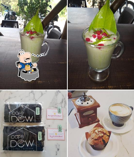 Chocolate mousse at Cafe Dew