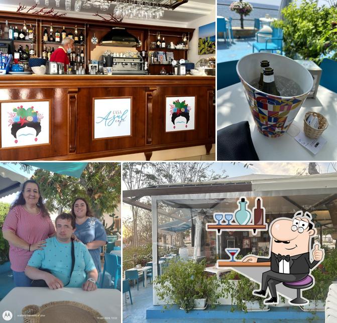 Siediti a un tavolo di Casa Azul café