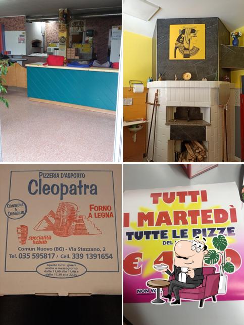 Dai un'occhiata agli interni di Cleopatra