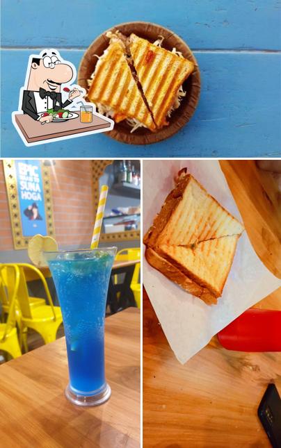 Food at Epic grill sandwich (cafe)