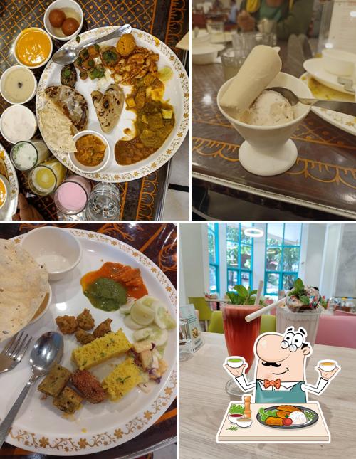 Food at Govinda's Restaurant