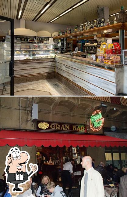 Gli interni di Gran Caffè