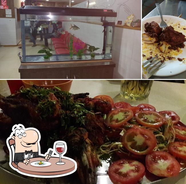 Food at Hotel Maharaja