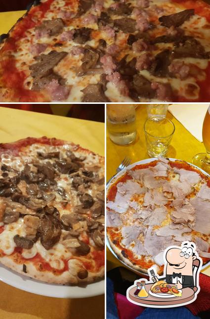 Scegli tra le molte varianti di pizza