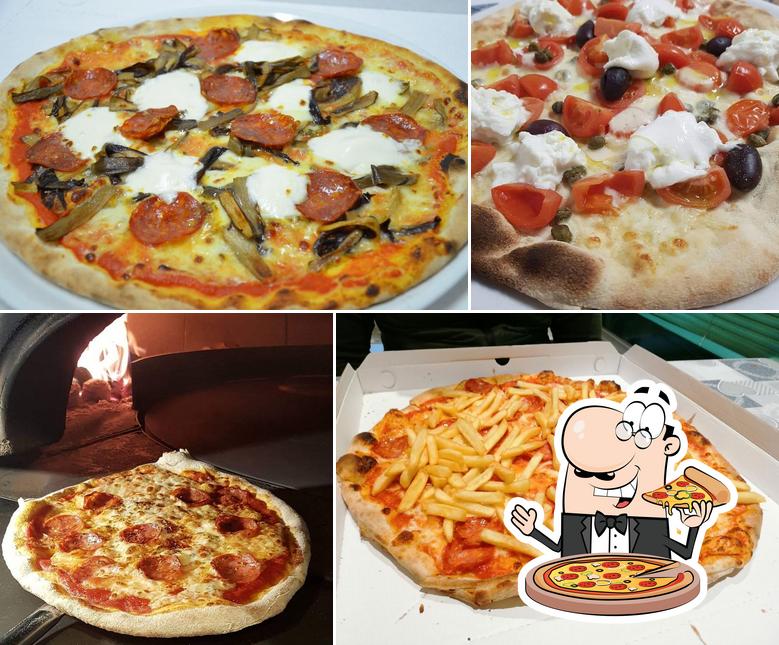Scegli tra le molte varianti di pizza