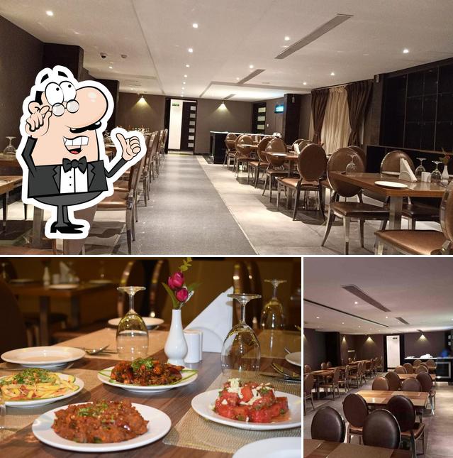 The interior of Ila Multi Cuisine Restaurant