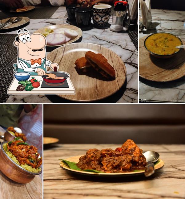 Chicken curry at Chickpet Donne Biryani House - Since 1975 Tanuku