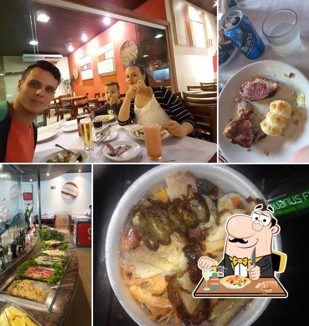 Comida em Churrascaria Zebu