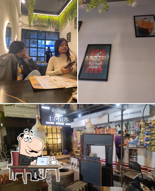 The interior of Grilled Panda