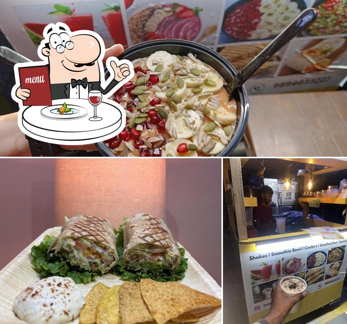 The picture of food and beverage at Healthee Shade