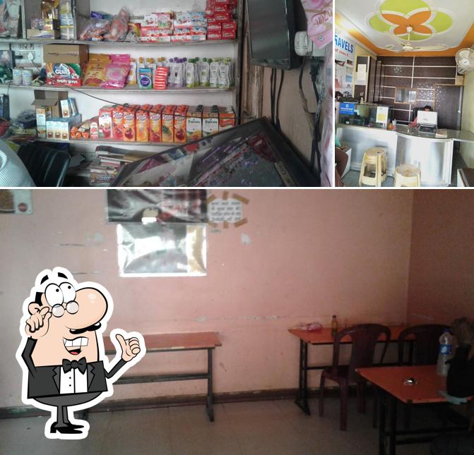 The interior of Indian Restourant