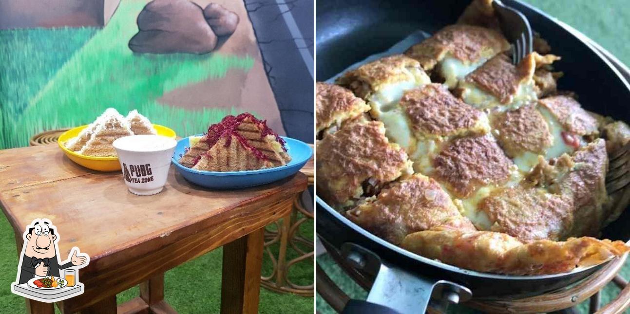 Food at PUBG Tea Cafe Zone