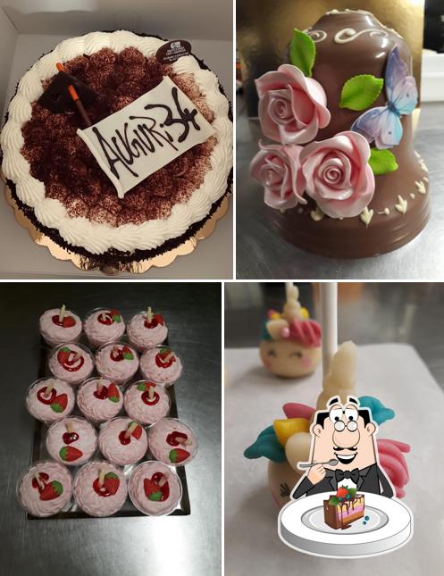 Torta al cioccolato al Pasticceria Gio' E Marzia Di Rovetta Giovanni - Gelateria