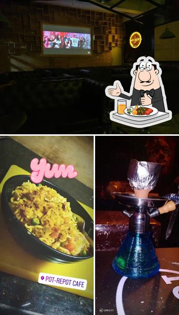 The picture of Pot Repot Cafe’s food and interior