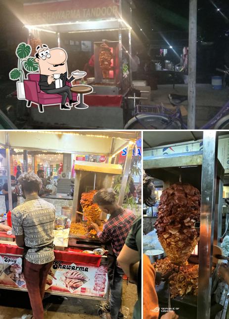 The interior of Spicy Bite Shawarma