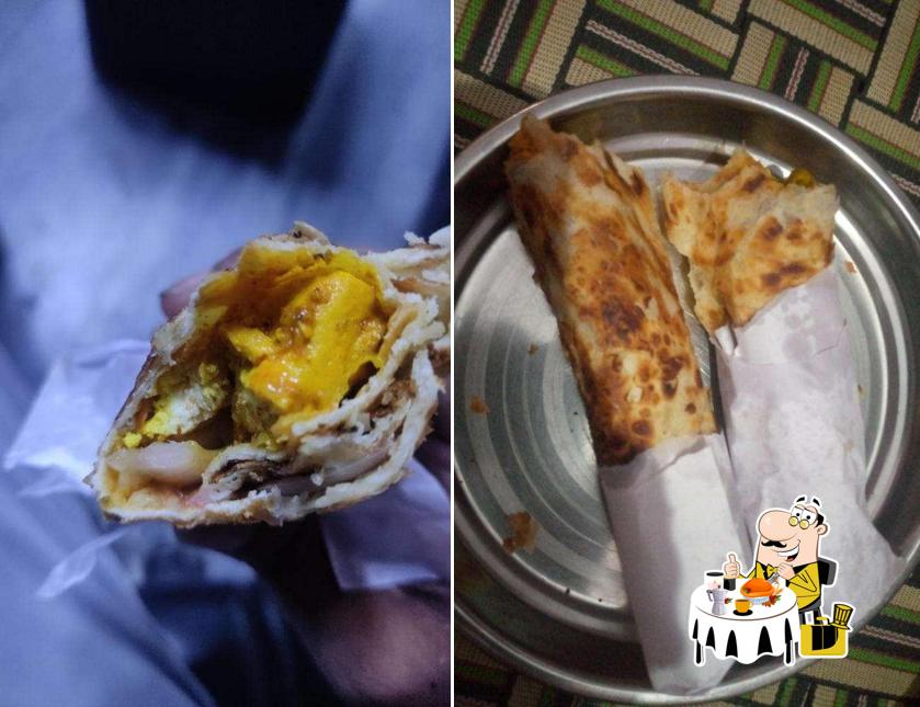 Food at The Kathi Roll Distributor