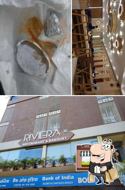 The exterior of Riviera Restaurant