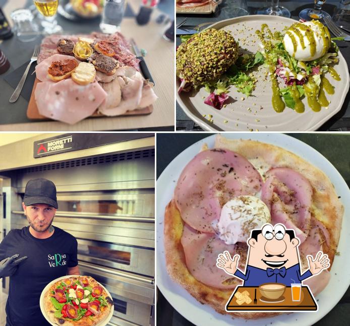 Cibo al Pizzeria Sarsa verde