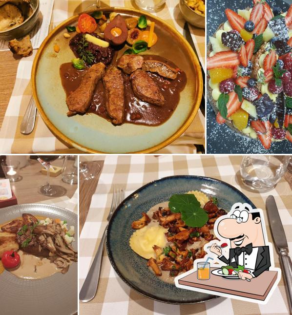 Cibo al L'Auberge de Mézières