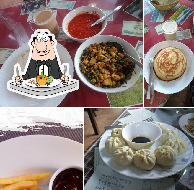 Food at Black Tent Café