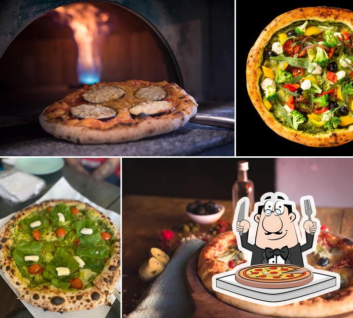 At Eating Love - Kanakpura Road, you can enjoy pizza
