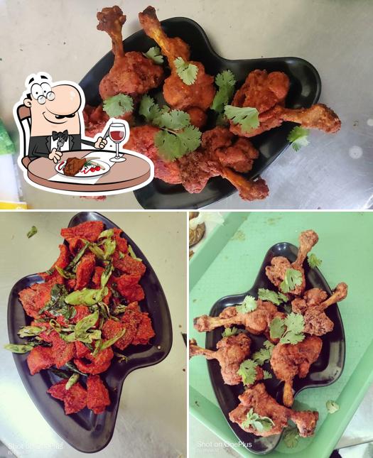 Get meat dishes at Kakathiya Family Restaurant