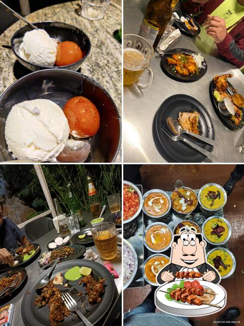 Food at Kick Bunk Restaurant and Bar