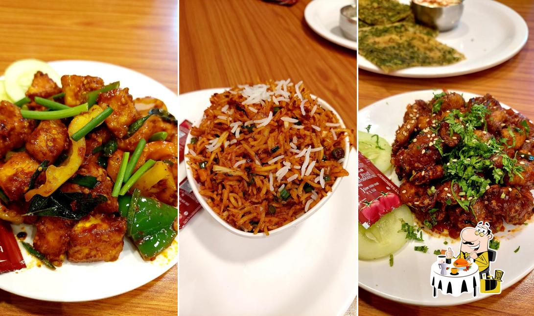 Food at North and Chinese Kitchen