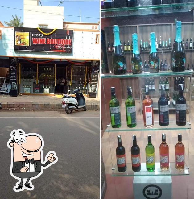 The exterior of Hebru Wine Pub