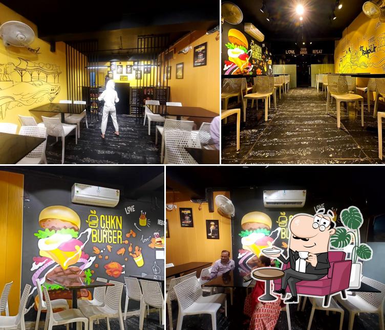 Check out how Chkn N Burger looks inside