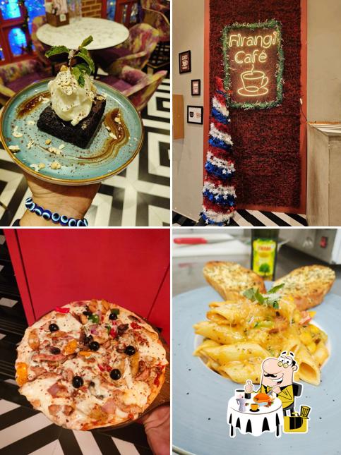 Chocolate mousse at Firangi Cafe