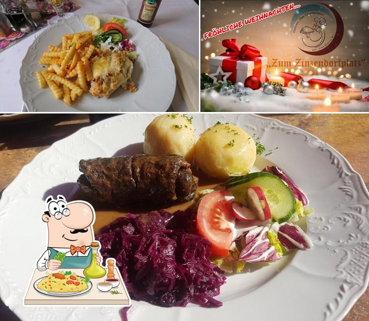 Meals at Gaststätte zum Zinzendorfplatz