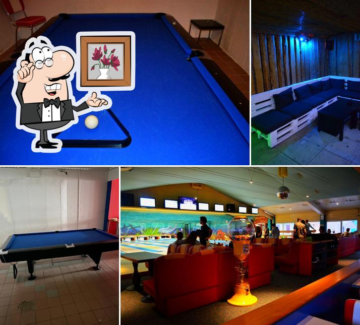 Dai un'occhiata agli interni di Hiwi Bowling