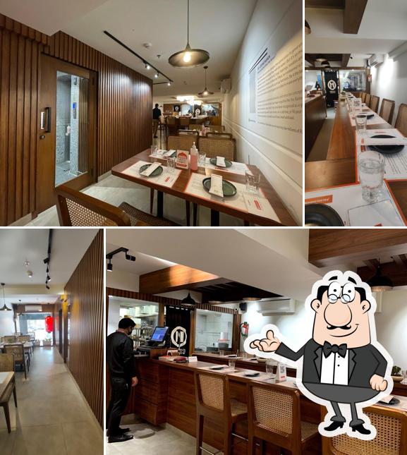 The interior of Mensho Tokyo