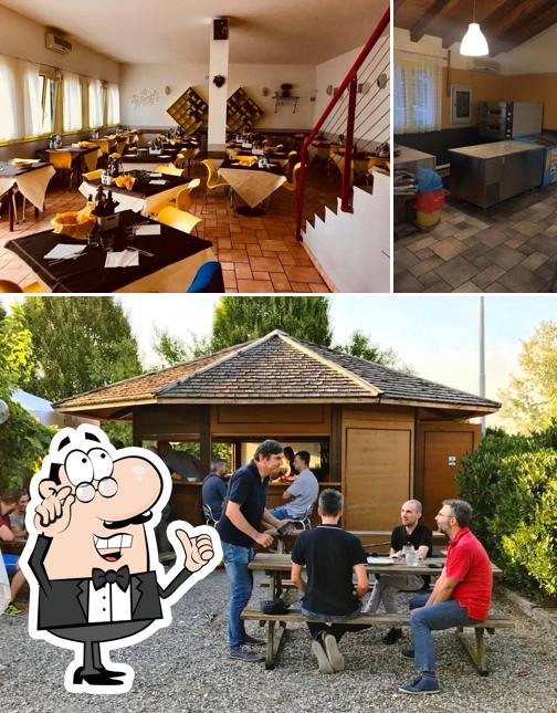 Gli interni di Ristorante all'Invidia