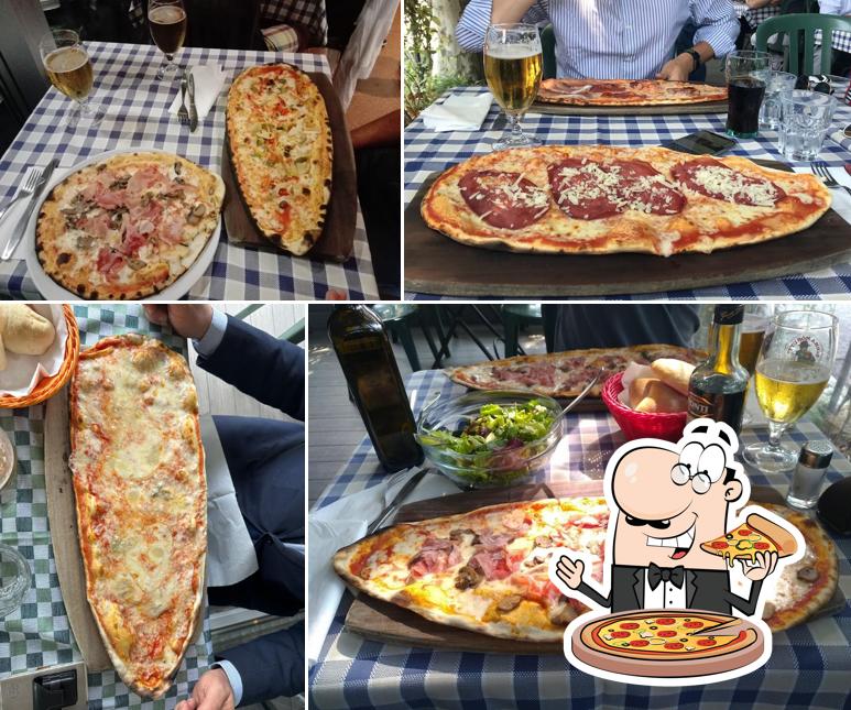 A Ristorante Pizzeria La Pizzaccia, puoi provare una bella pizza