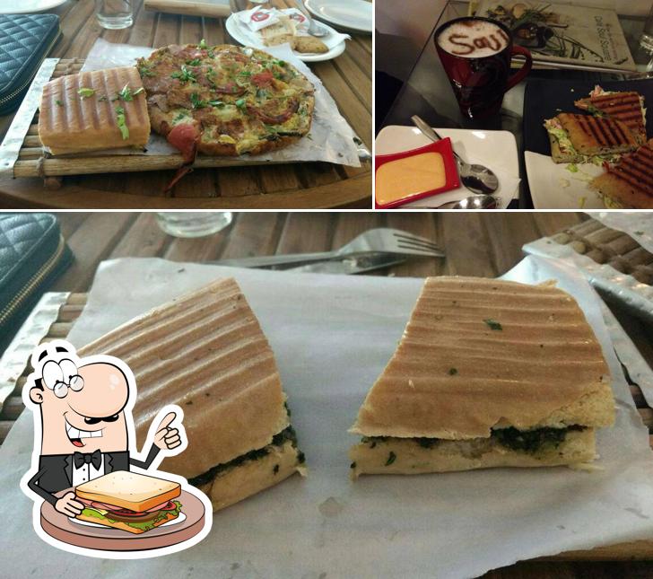 Order a sandwich for lunch or dinner