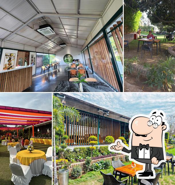 The interior of Suramya Cafe & Restaurant