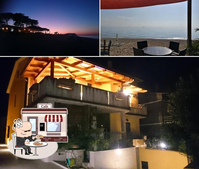 Questa è la foto che presenta la esterno e interni di Pineta Beach - Beach Club, Restaurant, Bar